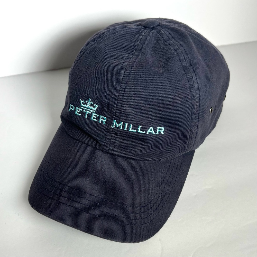 Peter Millar Blue Baseball Hat Classic Design Great Condition